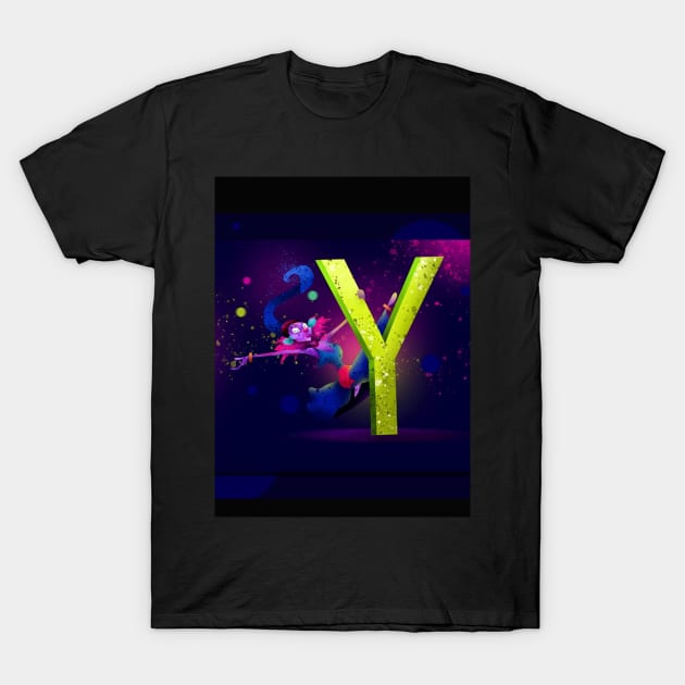 Y for Yzma T-Shirt by JESH